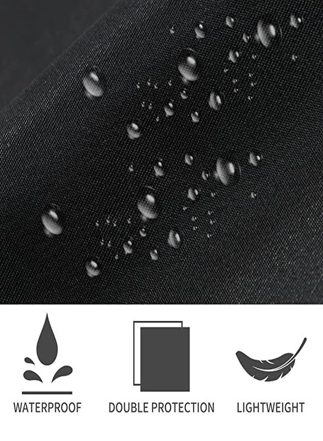 Switchon Polyester Printed Free Size Chef's Cooking Kitchen waterproof Apron for Men -Black 23x30 inch (57x77cm) - Image 4